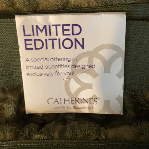 NWT Catherines Olive lined Lace skirt PLUS sz 4X - Picture 7 of 7